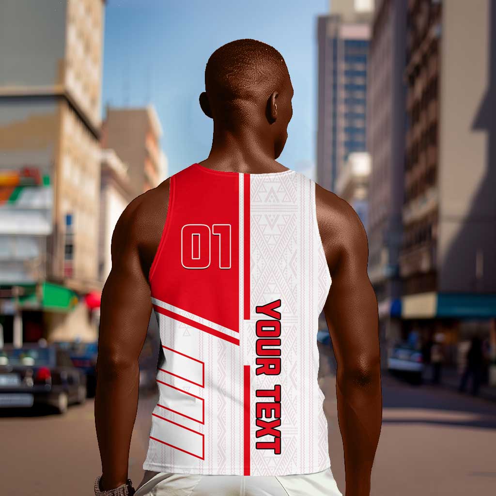 Tunisia Football Men Tank Top - Victory for the Eagles of Carthage LT01