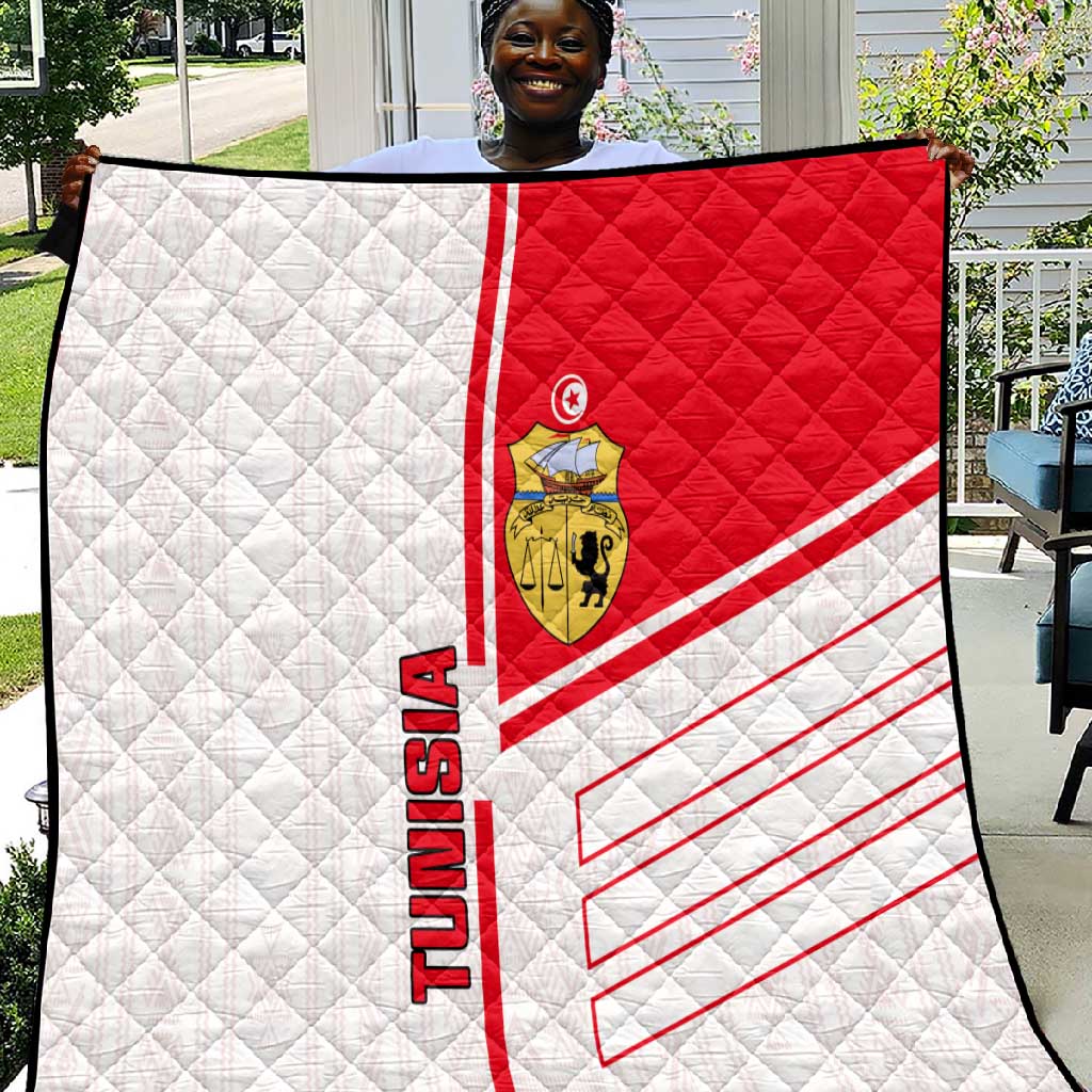 Tunisia Football Quilt - Victory for the Eagles of Carthage LT01
