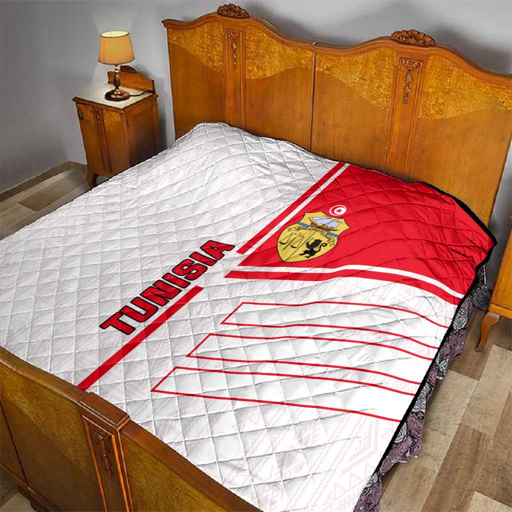 Tunisia Football Quilt - Victory for the Eagles of Carthage LT01