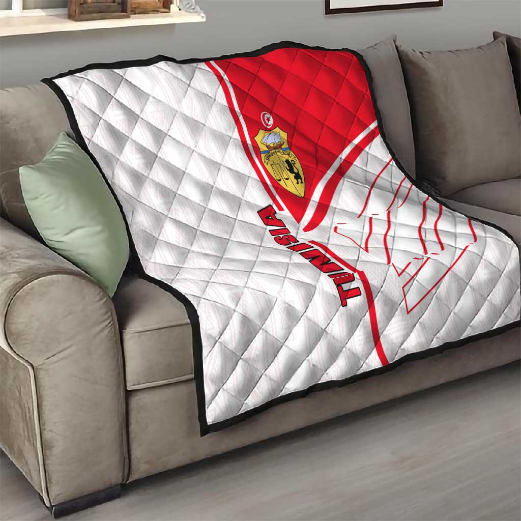 Tunisia Football Quilt - Victory for the Eagles of Carthage LT01