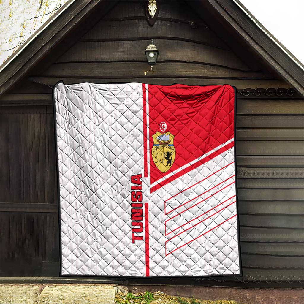 Tunisia Football Quilt - Victory for the Eagles of Carthage LT01