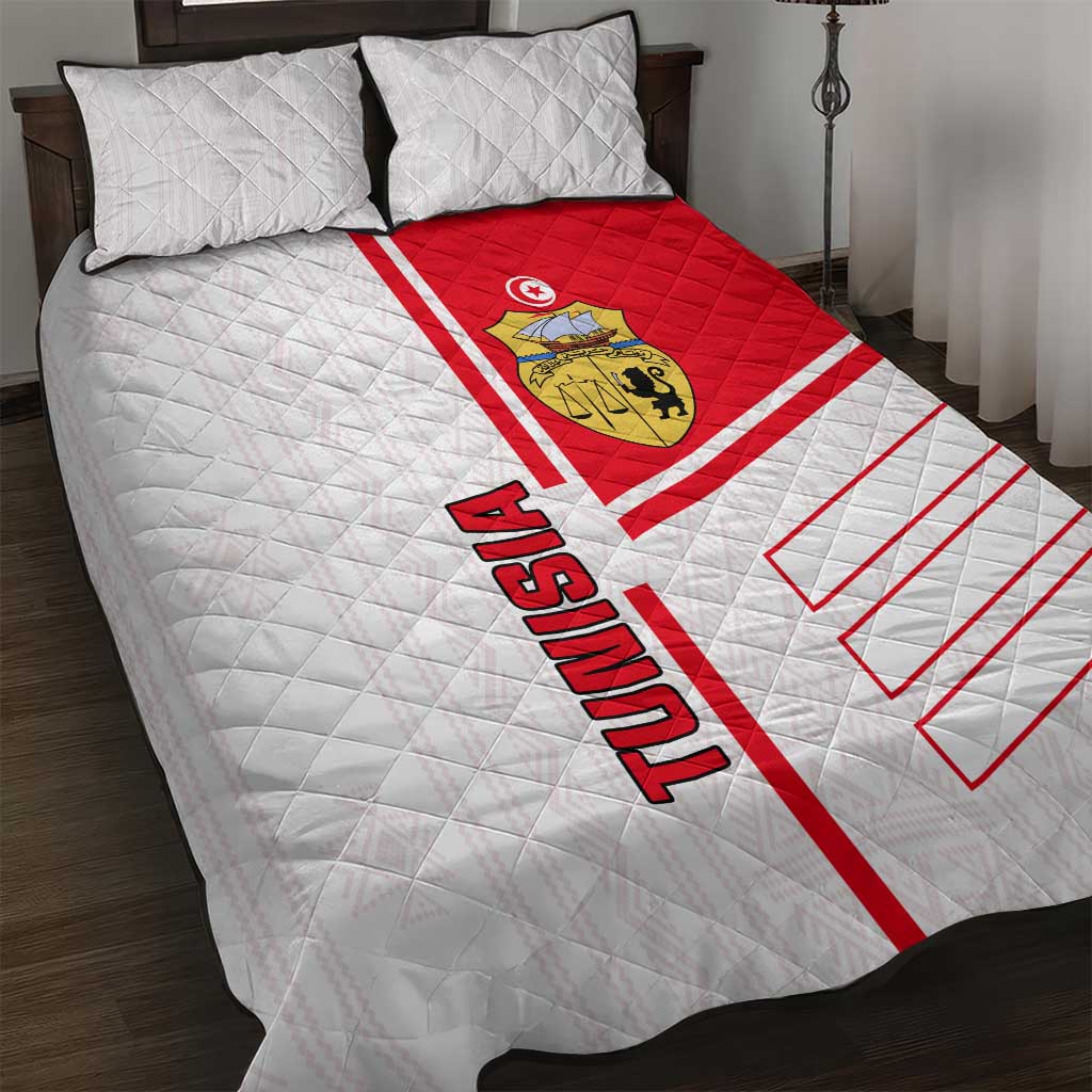Tunisia Football Quilt Bed Set - Victory for the Eagles of Carthage LT01