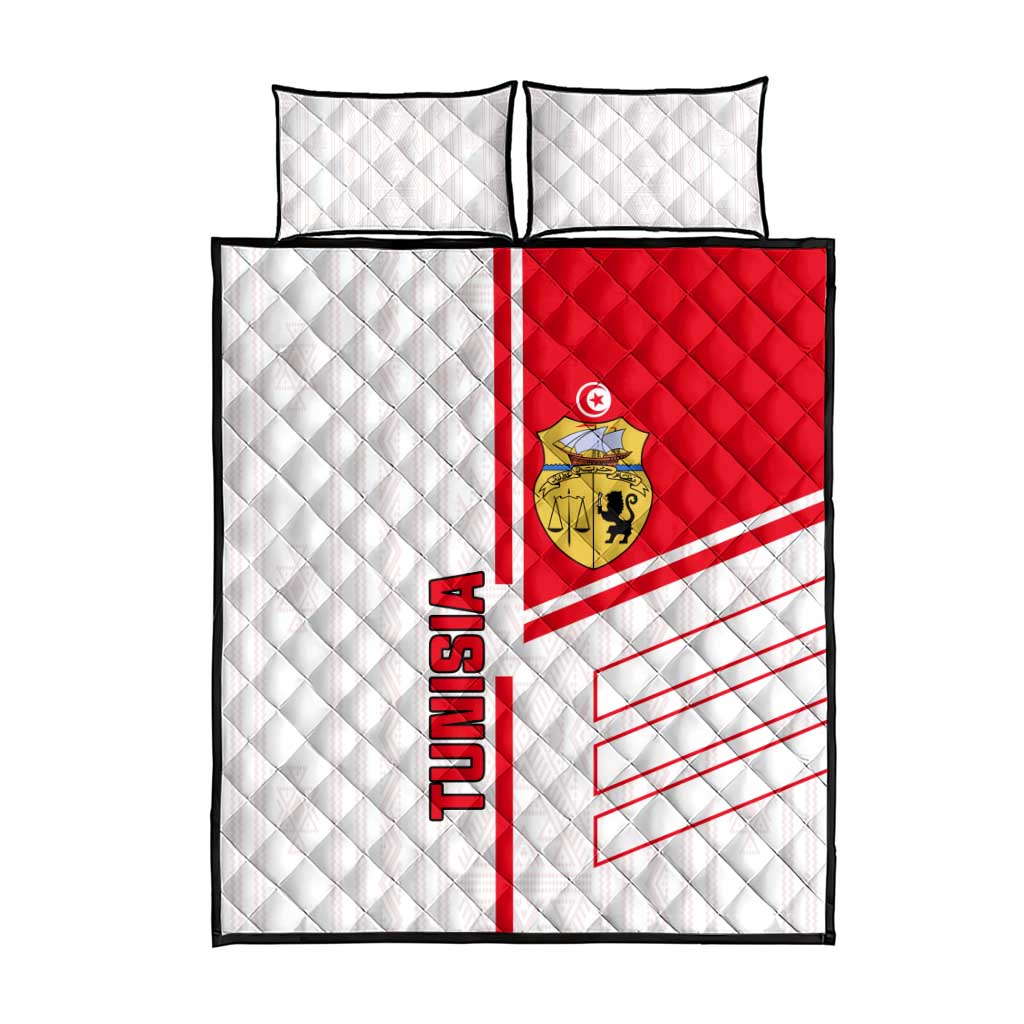 Tunisia Football Quilt Bed Set - Victory for the Eagles of Carthage LT01