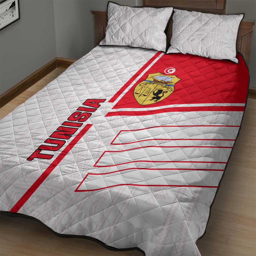 Tunisia Football Quilt Bed Set - Victory for the Eagles of Carthage LT01