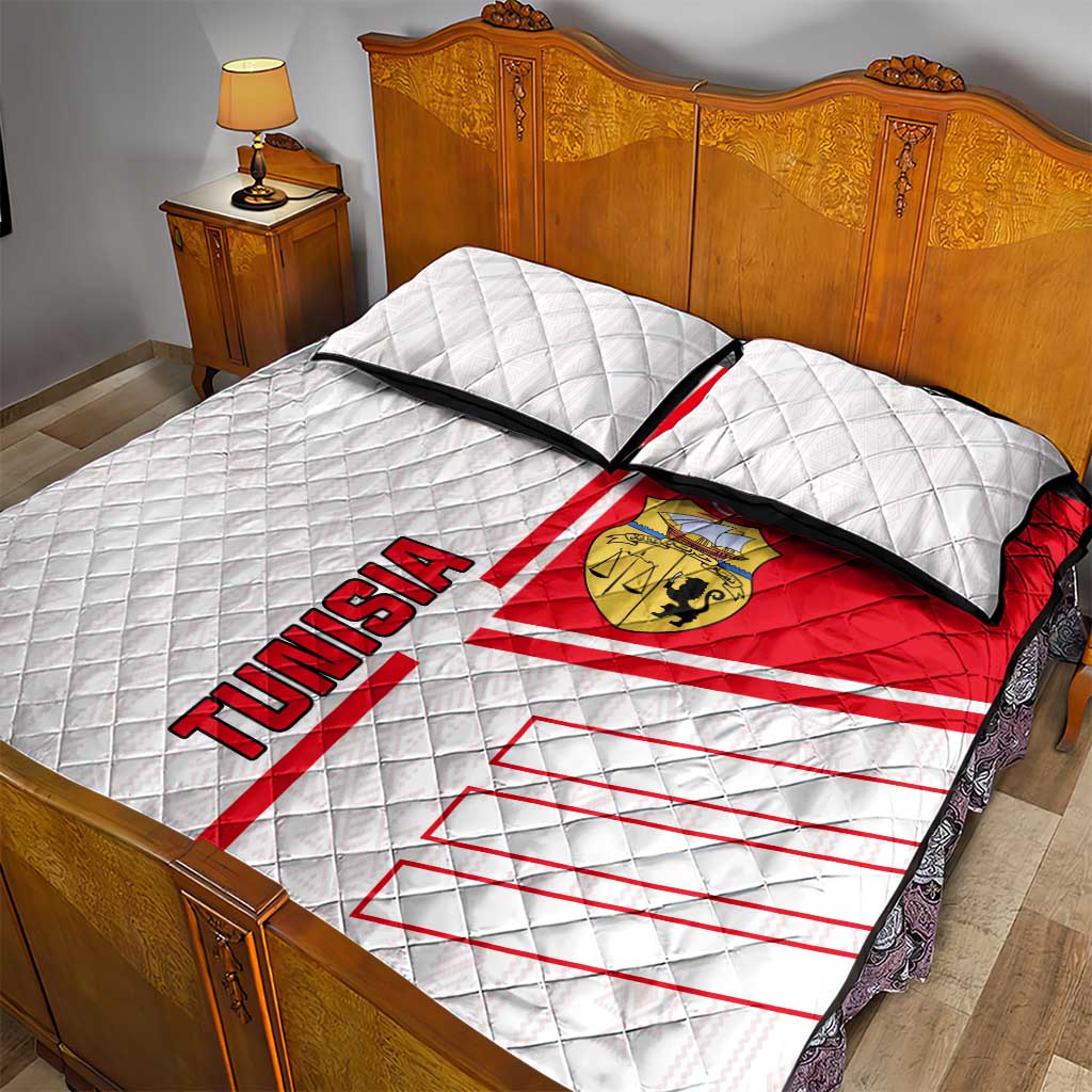 Tunisia Football Quilt Bed Set - Victory for the Eagles of Carthage LT01