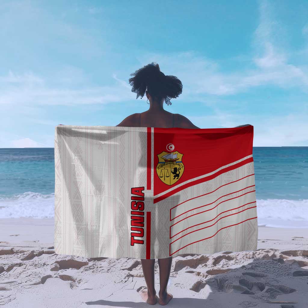 Tunisia Football Sarong - Victory for the Eagles of Carthage LT01