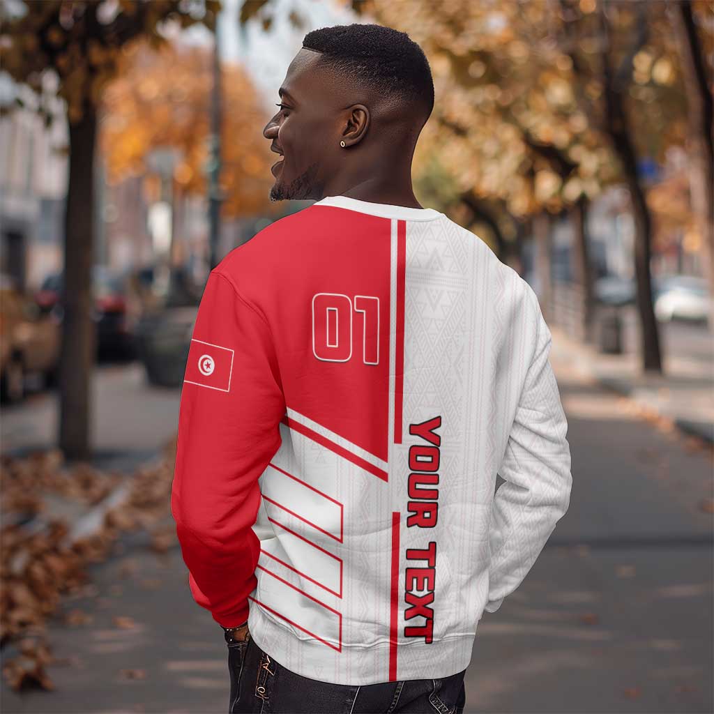 Tunisia Football Sweatshirt - Victory for the Eagles of Carthage LT01