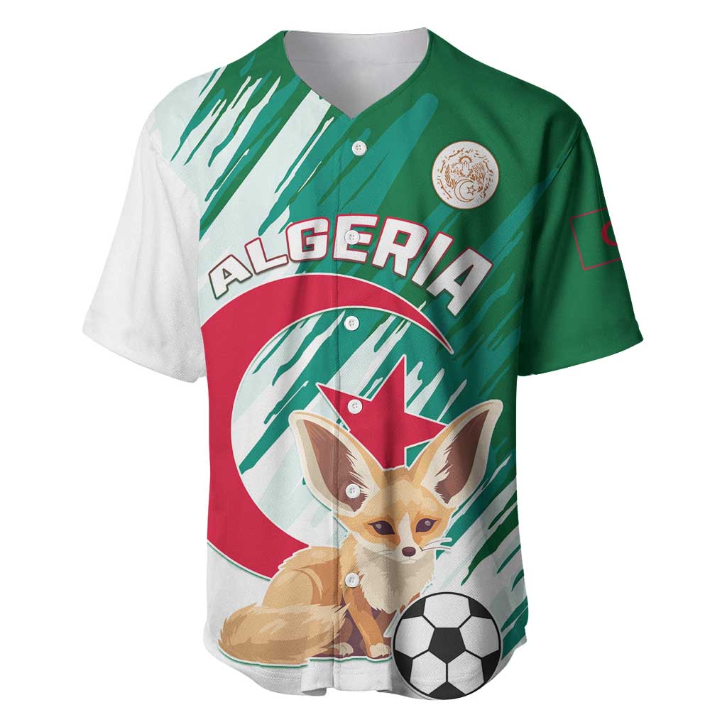 Support Les Fennecs - Algeria Football Baseball Jersey LT01