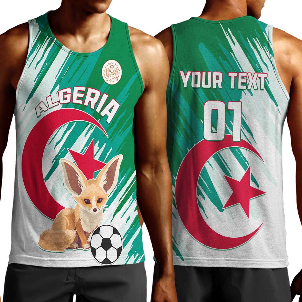 Support Les Fennecs - Algeria Football Men Tank Top LT01