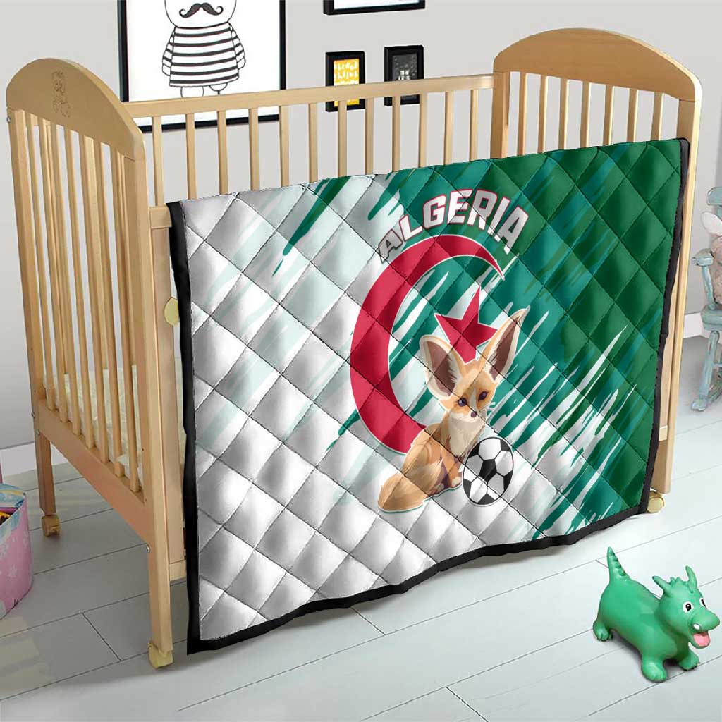 Support Les Fennecs - Algeria Football Quilt LT01