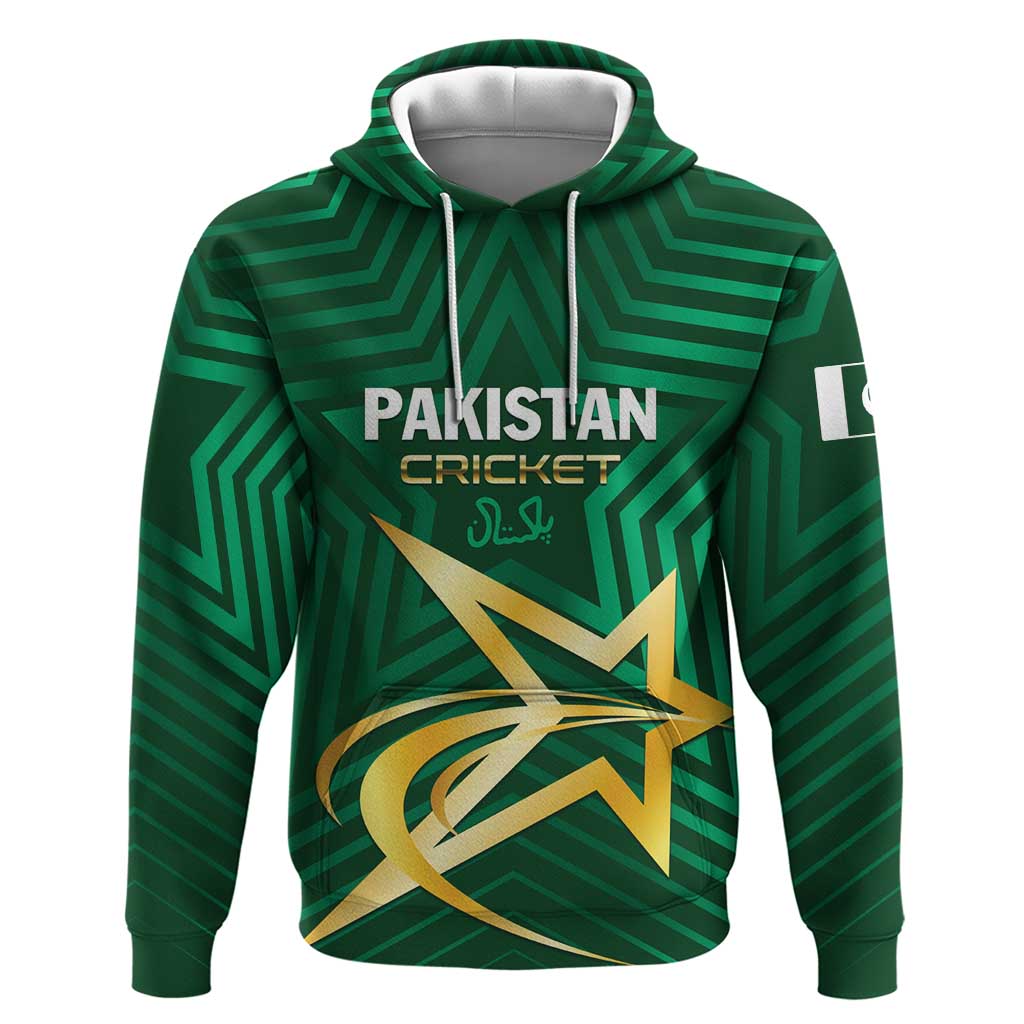 Custom Pakistan Cricket Hoodie The Boys In Green LT01