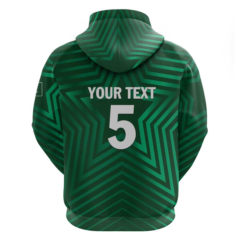 Custom Pakistan Cricket Hoodie The Boys In Green LT01