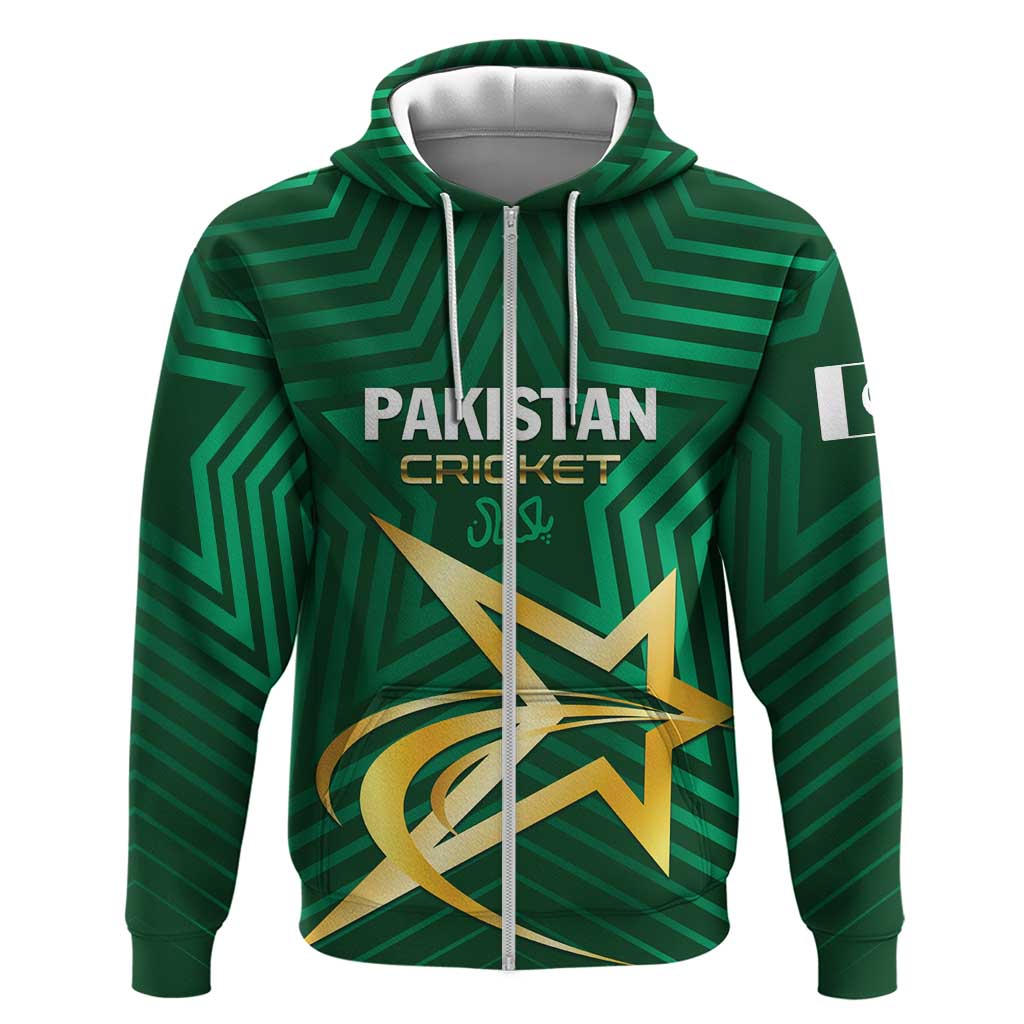 Custom Pakistan Cricket Hoodie The Boys In Green LT01