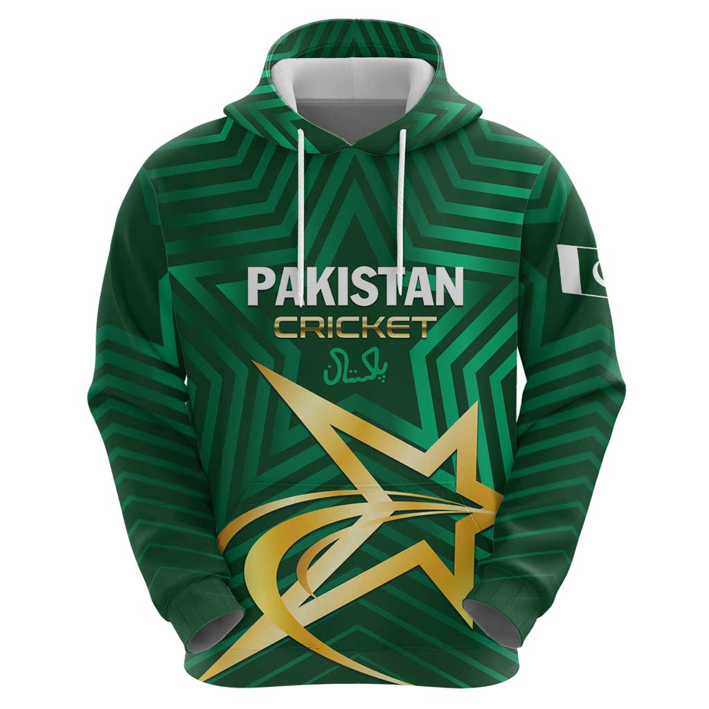 Custom Pakistan Cricket Hoodie The Boys In Green LT01