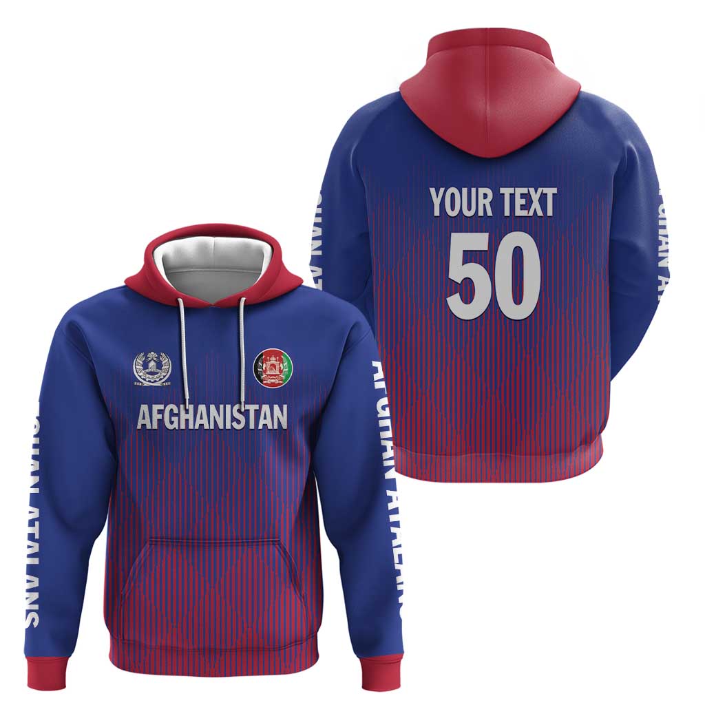 Custom Afghanistan Cricket Afghan Atalan Hoodie Glorious Nation Victorious Team LT01