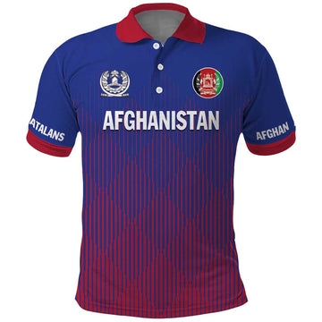 Custom Afghanistan Cricket Afghan Atalan Polo Shirt Glorious Nation Victorious Team LT01