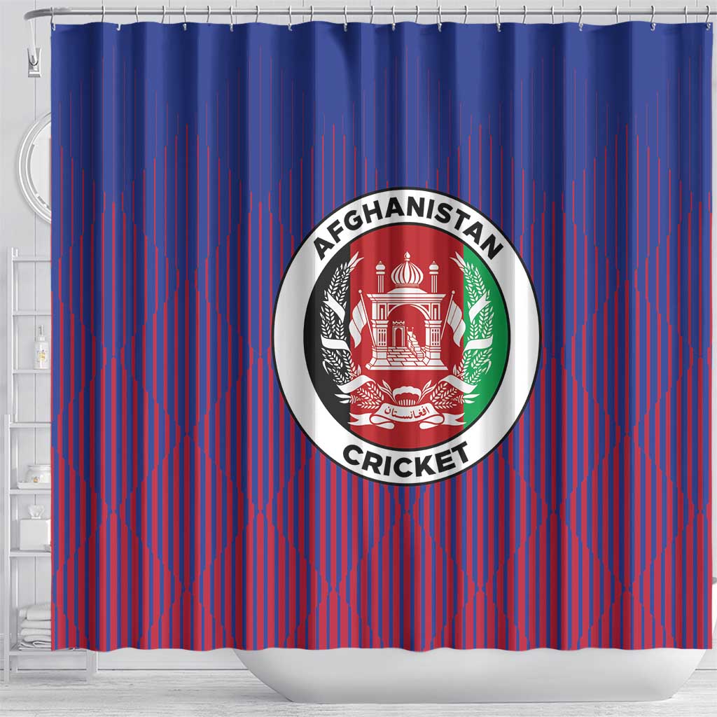 Afghanistan Cricket Afghan Atalan Shower Curtain Glorious Nation Victorious Team LT01