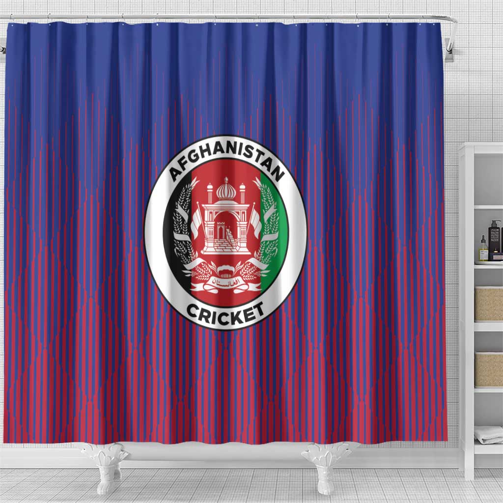 Afghanistan Cricket Afghan Atalan Shower Curtain Glorious Nation Victorious Team LT01