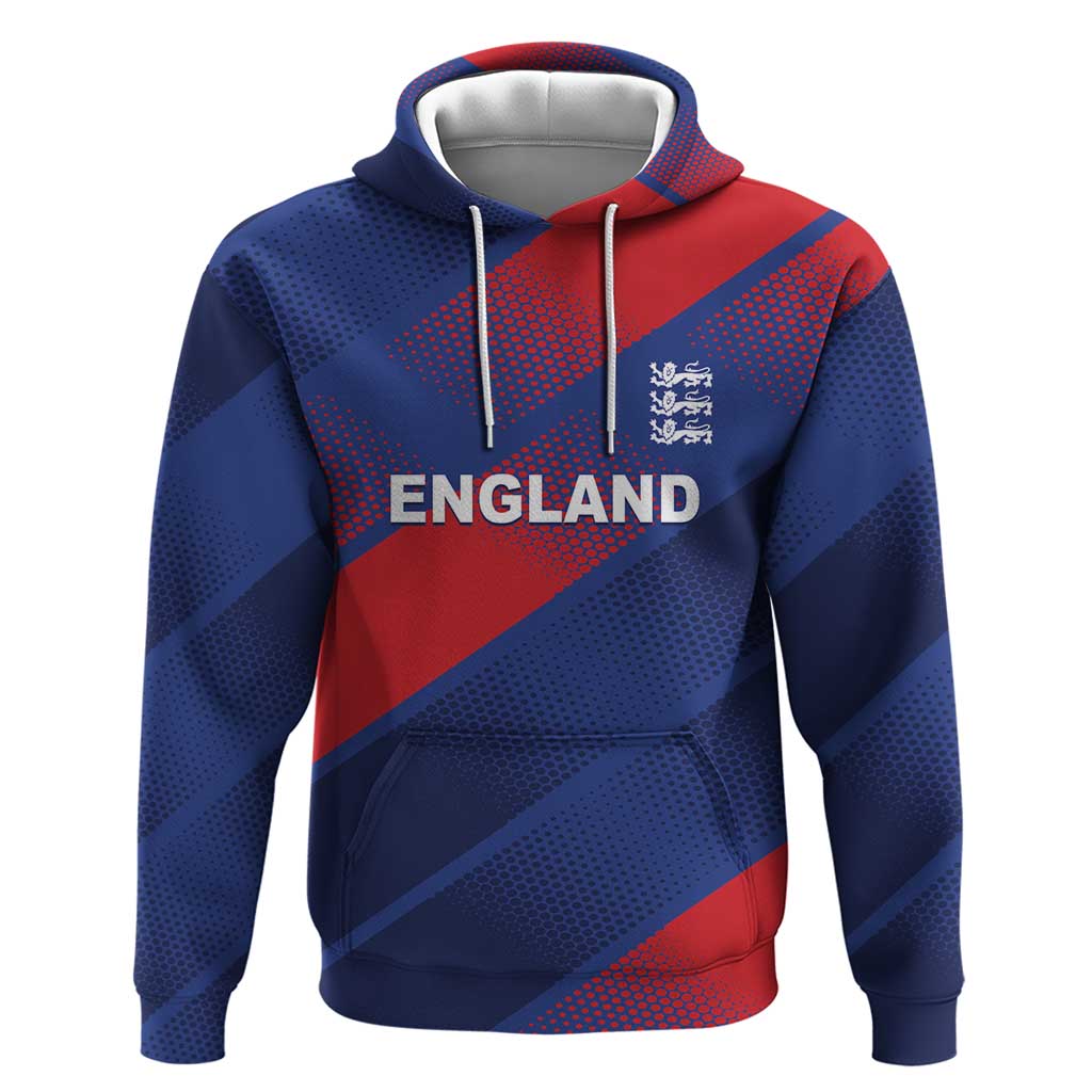 Custom England Cricket Hoodie Come On Three Lions LT01