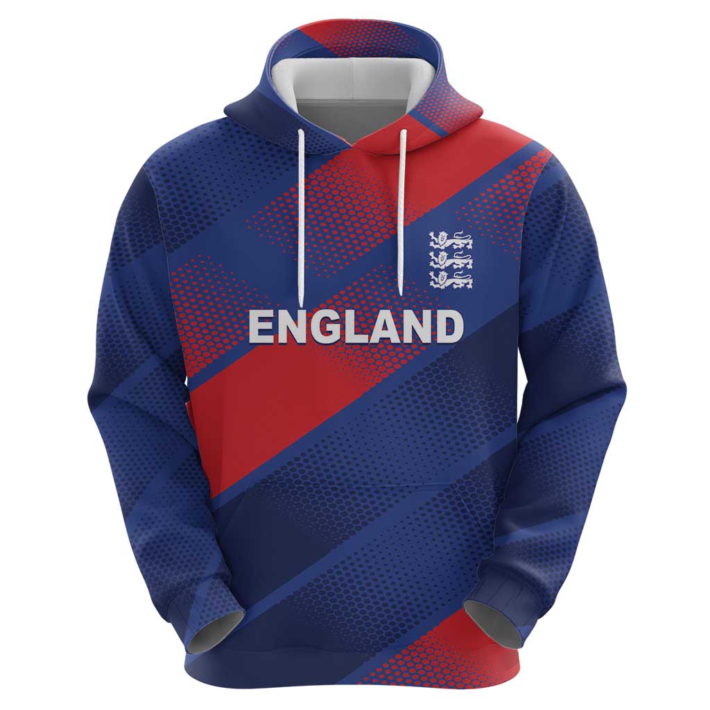 Custom England Cricket Hoodie Come On Three Lions LT01