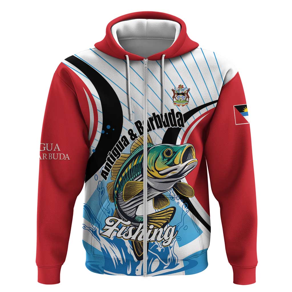 Personalized Antigua and Barbuda Fishing Hoodie Sporty Style LT01