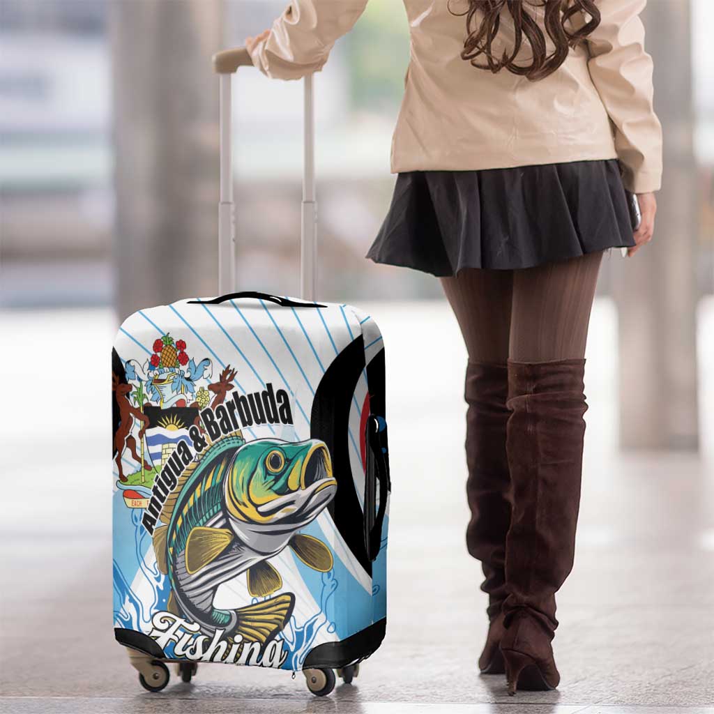 Antigua and Barbuda Fishing Luggage Cover Sporty Style LT01