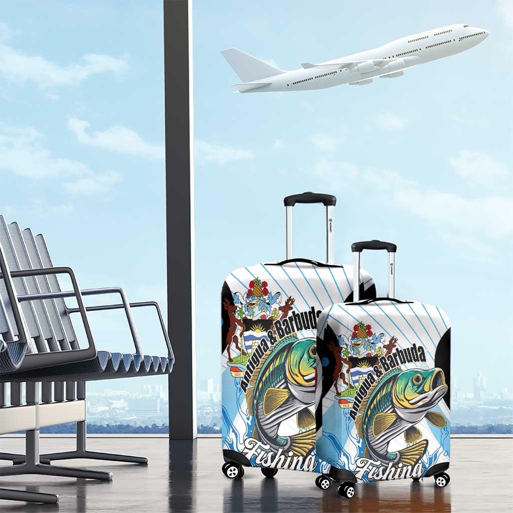 Antigua and Barbuda Fishing Luggage Cover Sporty Style LT01