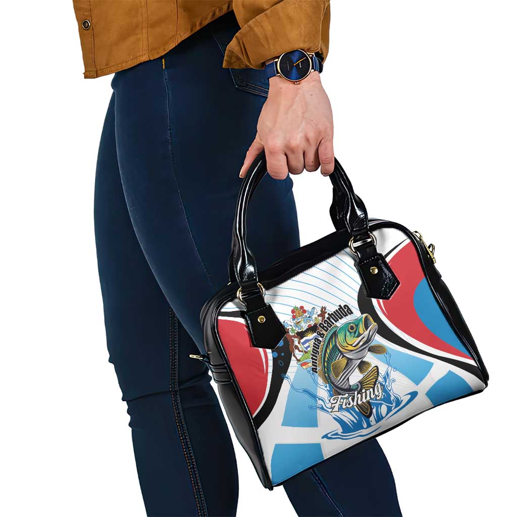 Antigua and Barbuda Fishing Shoulder Handbag Sporty Style LT01