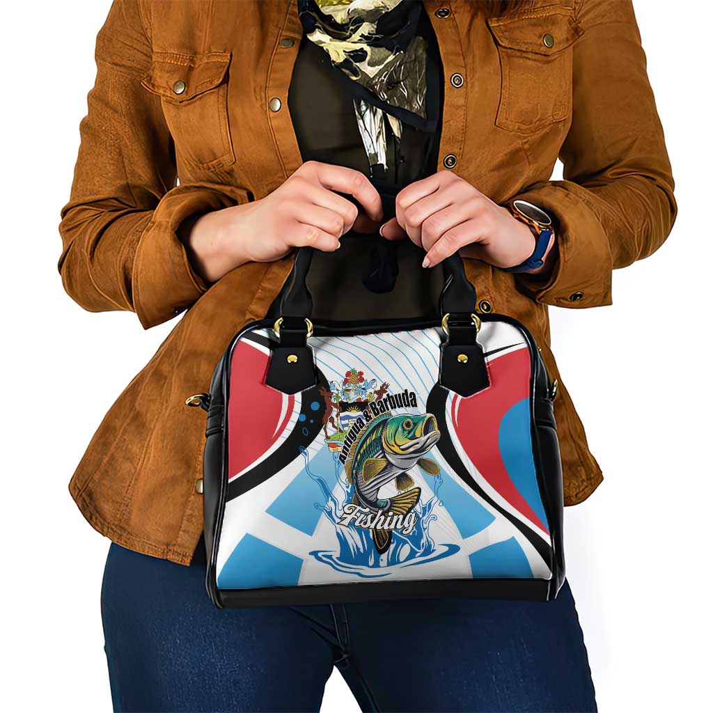 Antigua and Barbuda Fishing Shoulder Handbag Sporty Style LT01