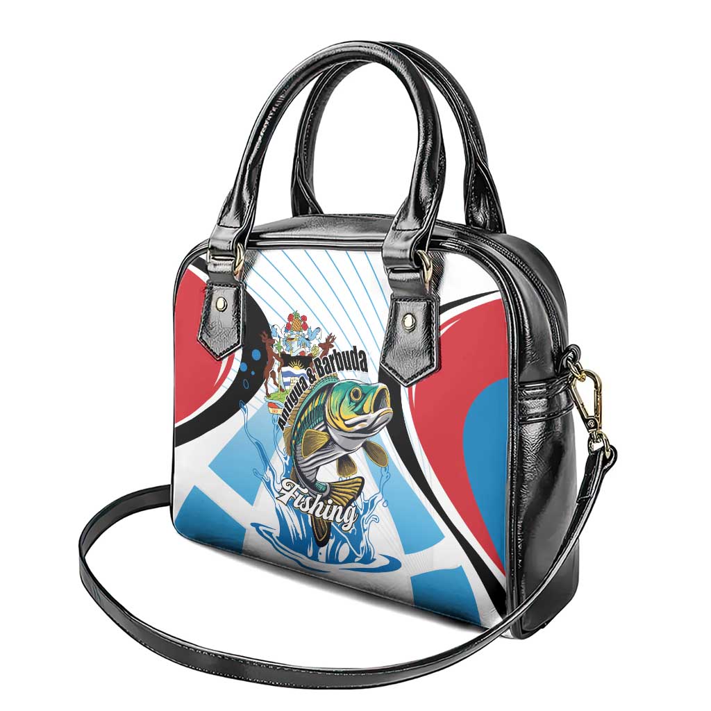 Antigua and Barbuda Fishing Shoulder Handbag Sporty Style LT01
