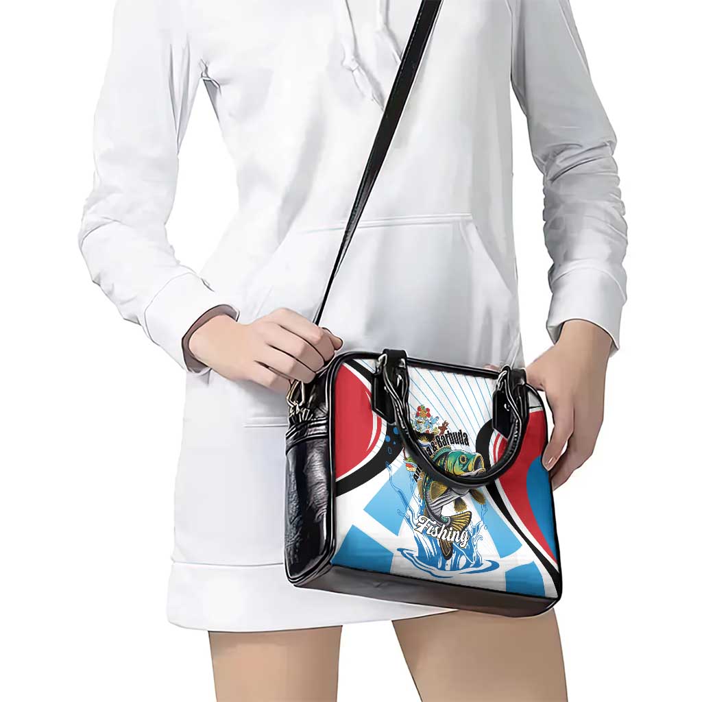 Antigua and Barbuda Fishing Shoulder Handbag Sporty Style LT01