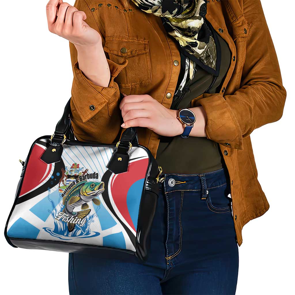 Antigua and Barbuda Fishing Shoulder Handbag Sporty Style LT01