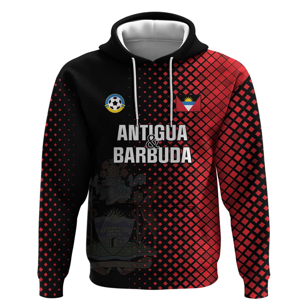 Custom Football Antigua and Barbuda Hoodie The Benna Boys Go Champions LT01