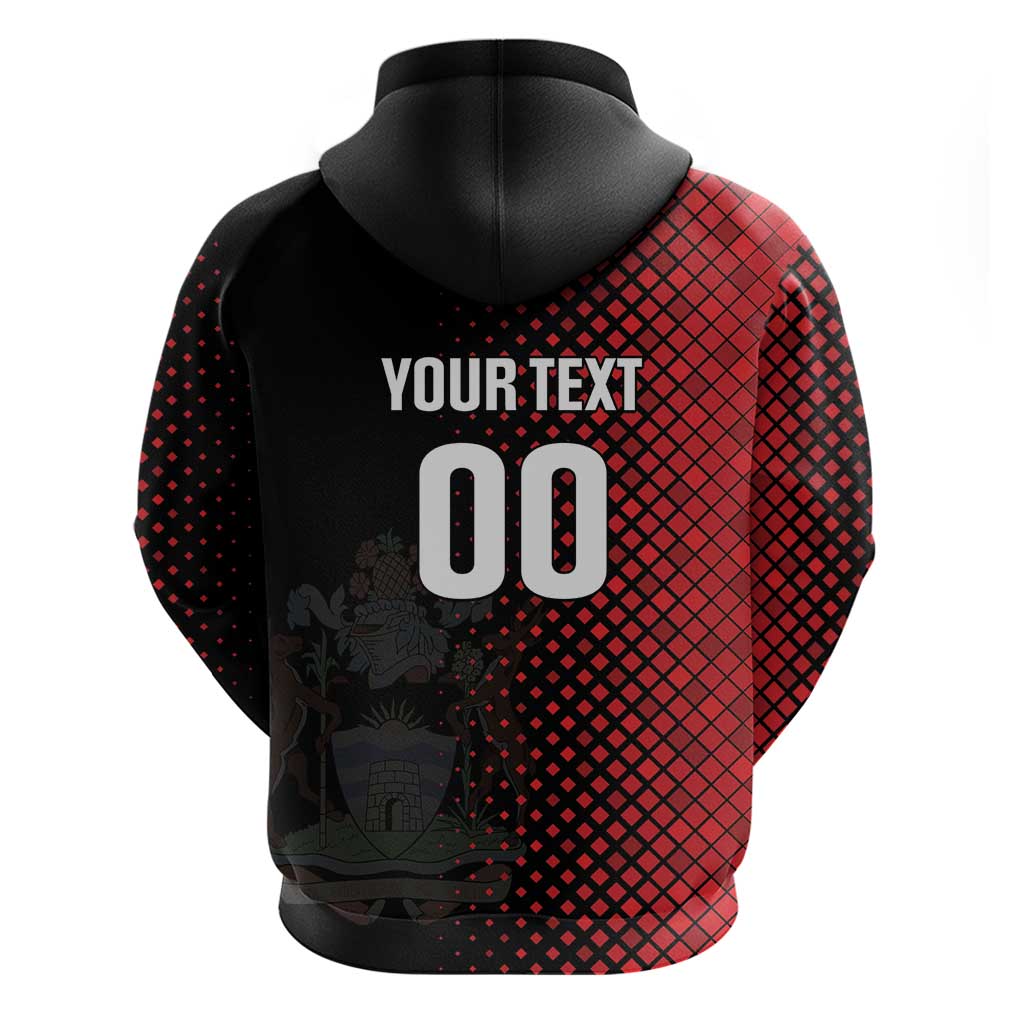 Custom Football Antigua and Barbuda Hoodie The Benna Boys Go Champions LT01