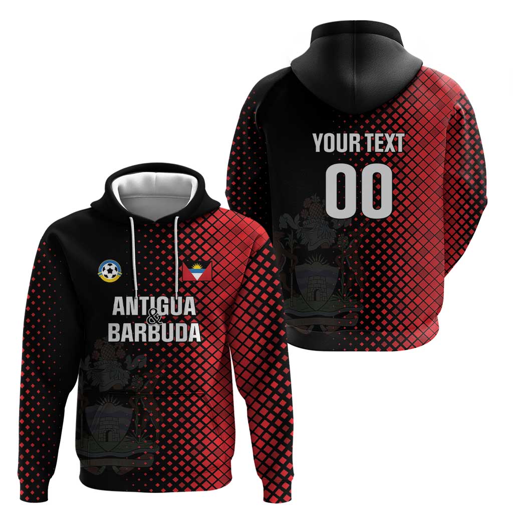 Custom Football Antigua and Barbuda Hoodie The Benna Boys Go Champions LT01