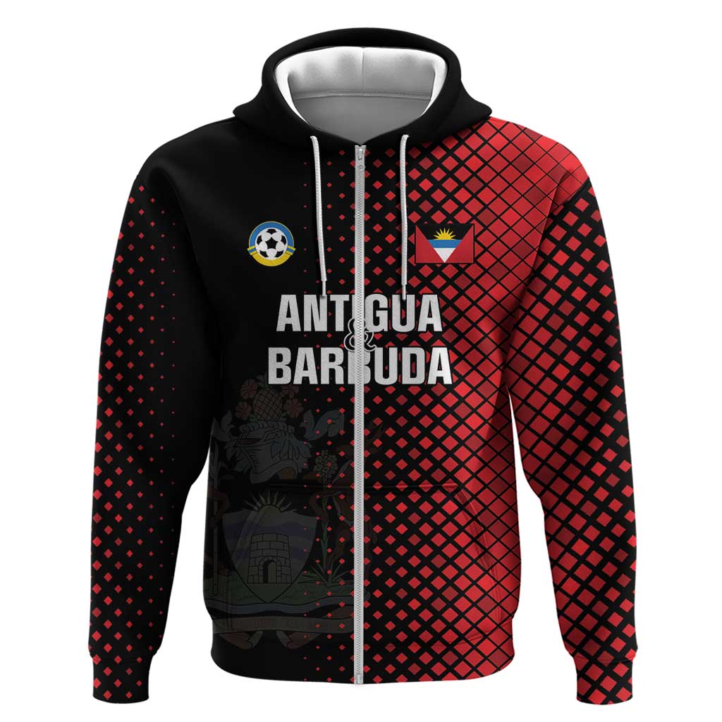 Custom Football Antigua and Barbuda Hoodie The Benna Boys Go Champions LT01
