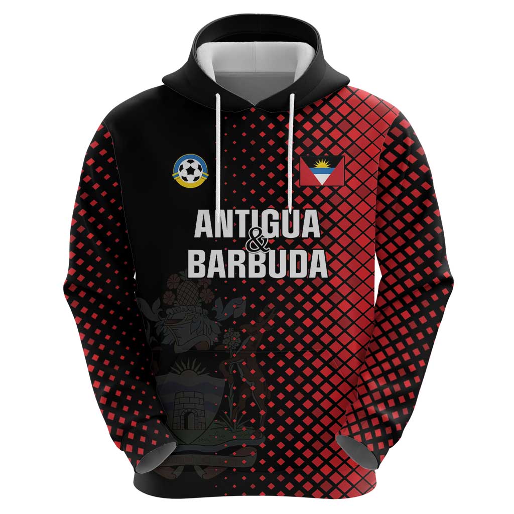 Custom Football Antigua and Barbuda Hoodie The Benna Boys Go Champions LT01
