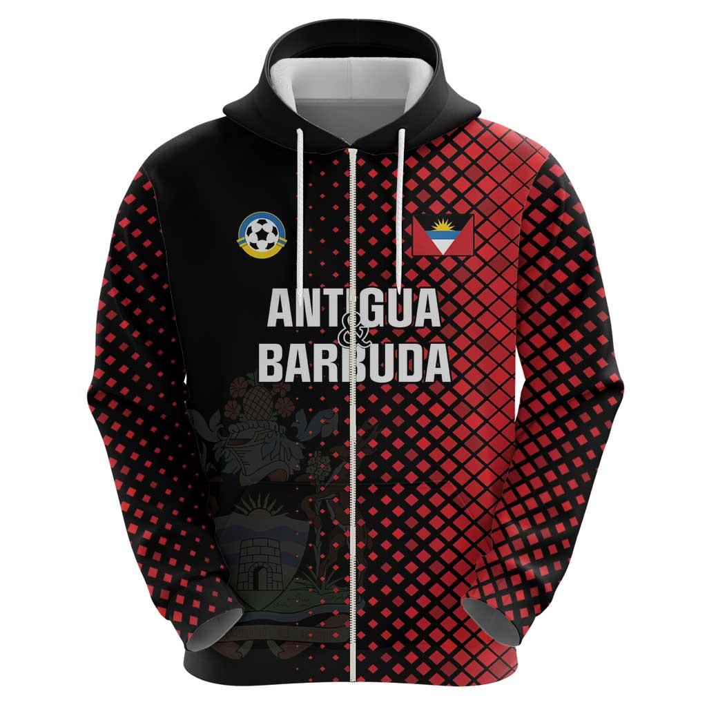Custom Football Antigua and Barbuda Hoodie The Benna Boys Go Champions LT01