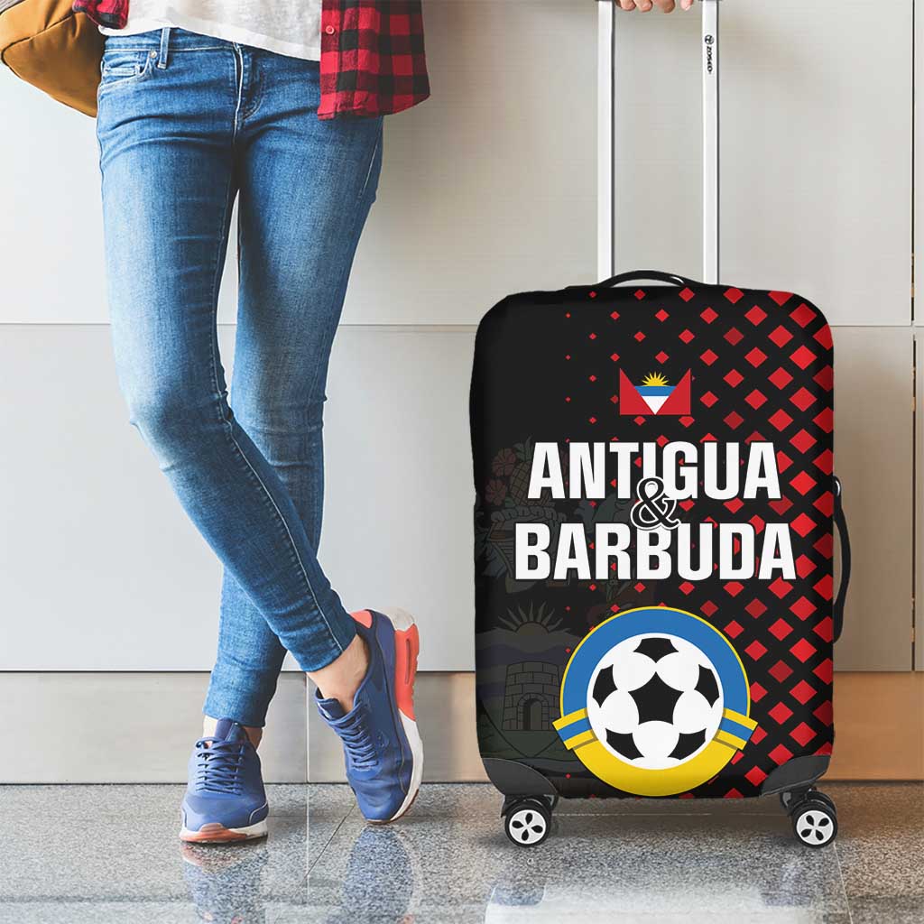 Football Antigua and Barbuda Luggage Cover The Benna Boys Go Champions LT01