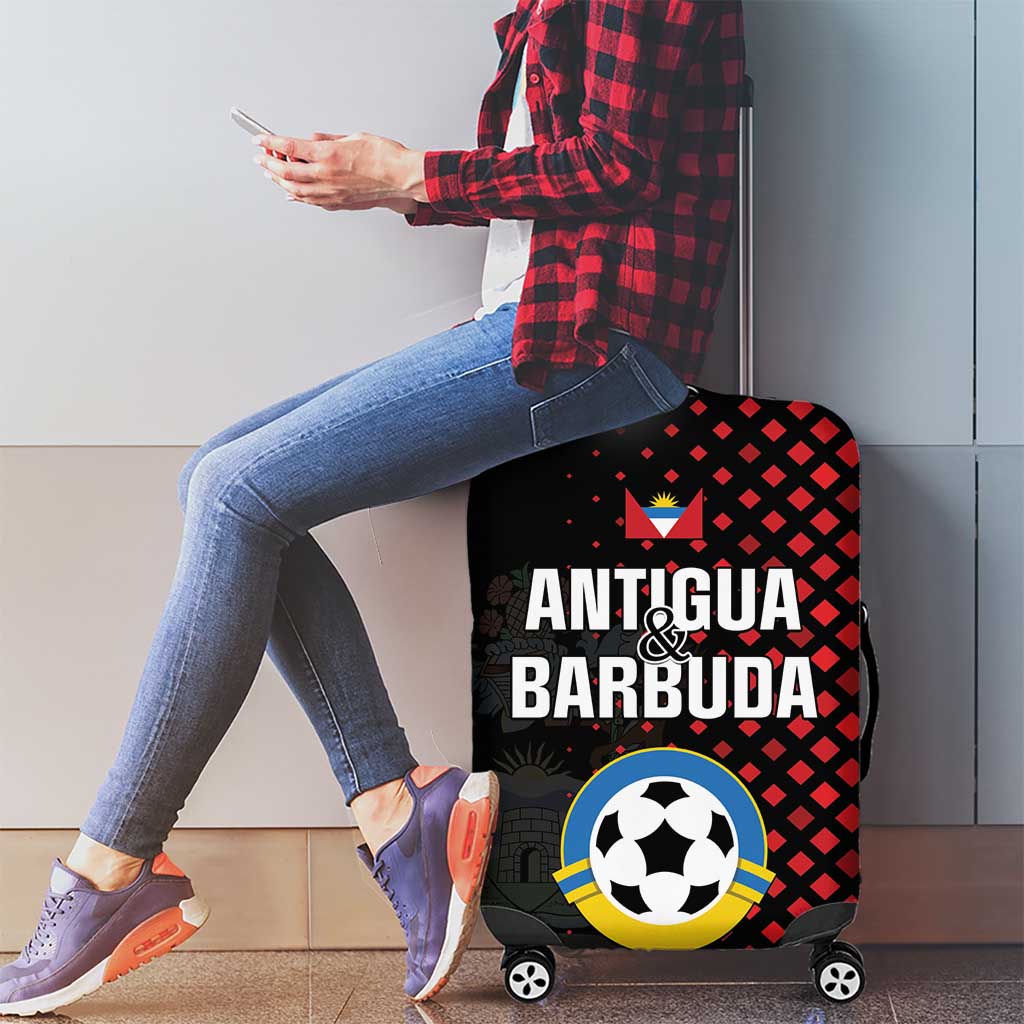 Football Antigua and Barbuda Luggage Cover The Benna Boys Go Champions LT01
