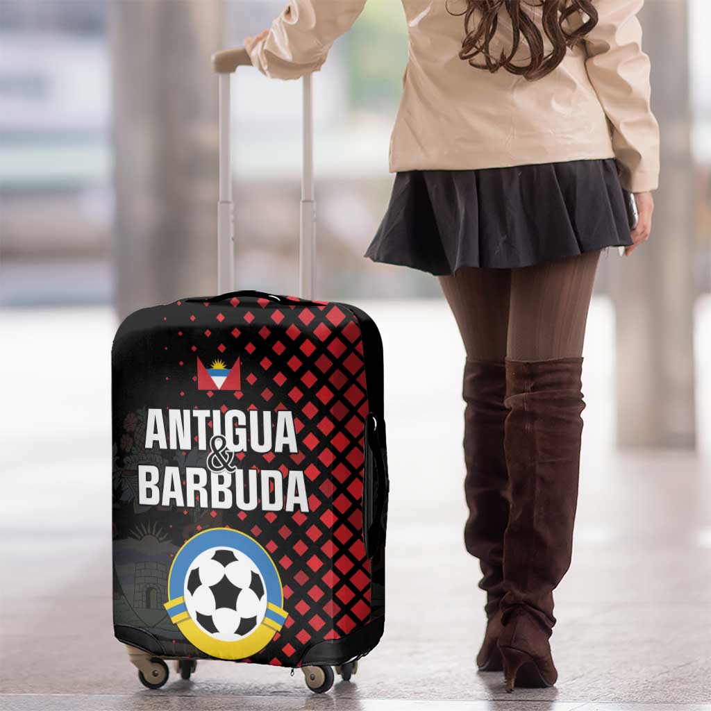 Football Antigua and Barbuda Luggage Cover The Benna Boys Go Champions LT01