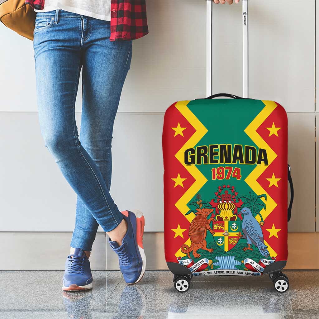 Grenada 1974 Luggage Cover Proud To Be Grenadian LT01
