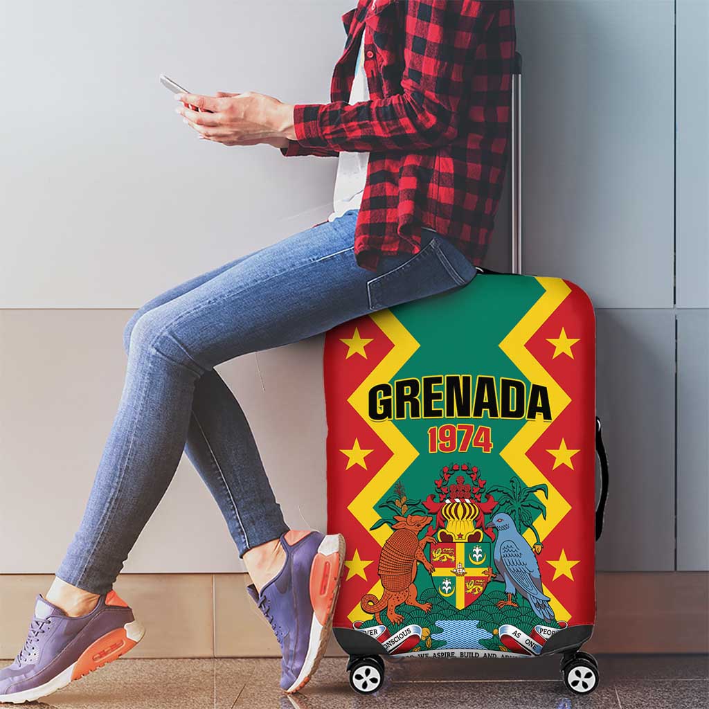 Grenada 1974 Luggage Cover Proud To Be Grenadian LT01
