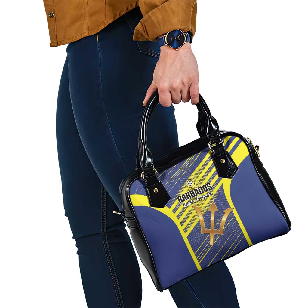 Barbados Football Shoulder Handbag Go Champions Bajan Tridents LT01