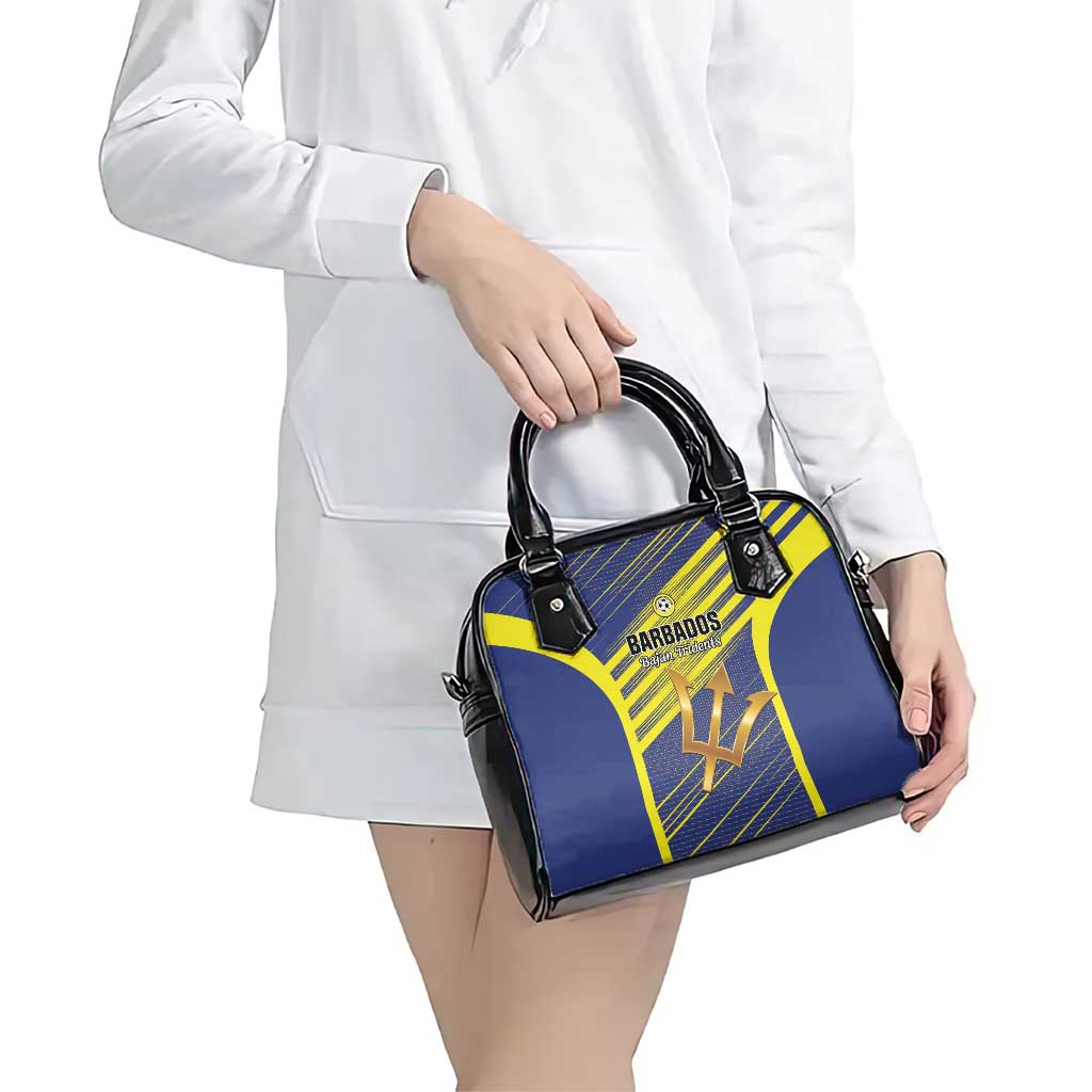 Barbados Football Shoulder Handbag Go Champions Bajan Tridents LT01