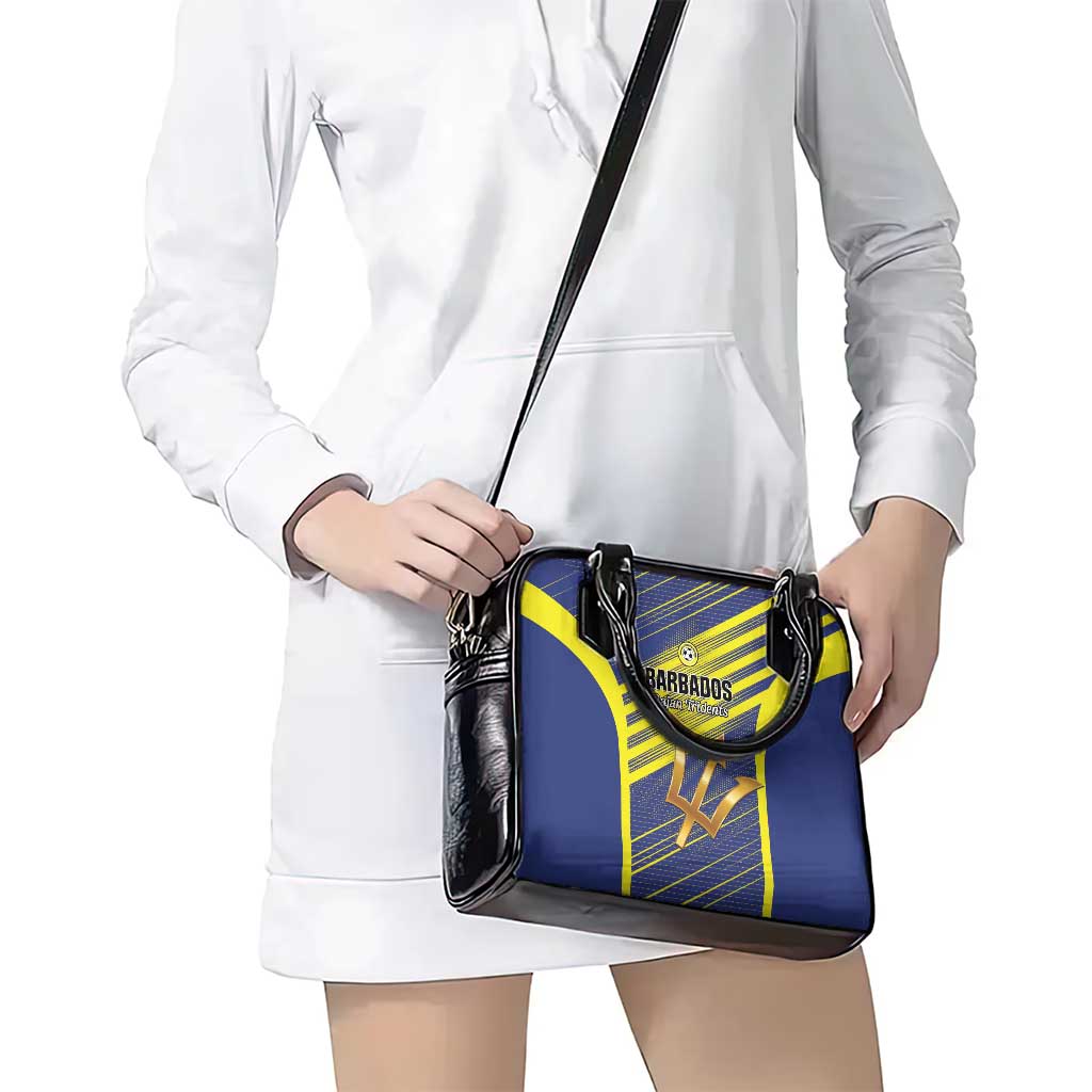 Barbados Football Shoulder Handbag Go Champions Bajan Tridents LT01
