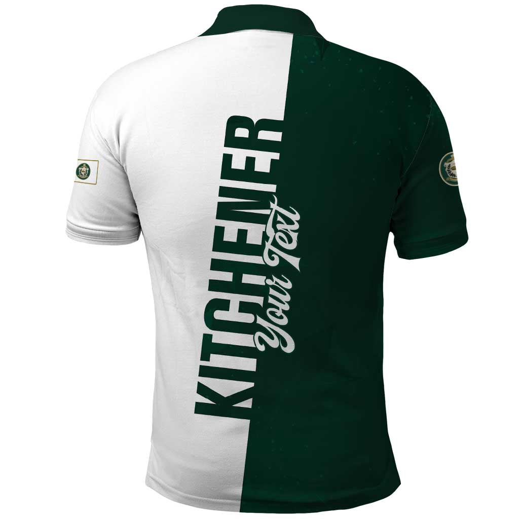 Personalised Canada Kitchener Polo Shirt Ex Industria Prosperitas LT01