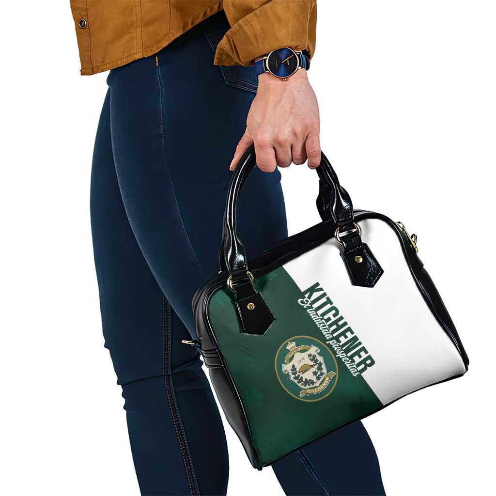 Personalised Canada Kitchener Shoulder Handbag Ex Industria Prosperitas LT01