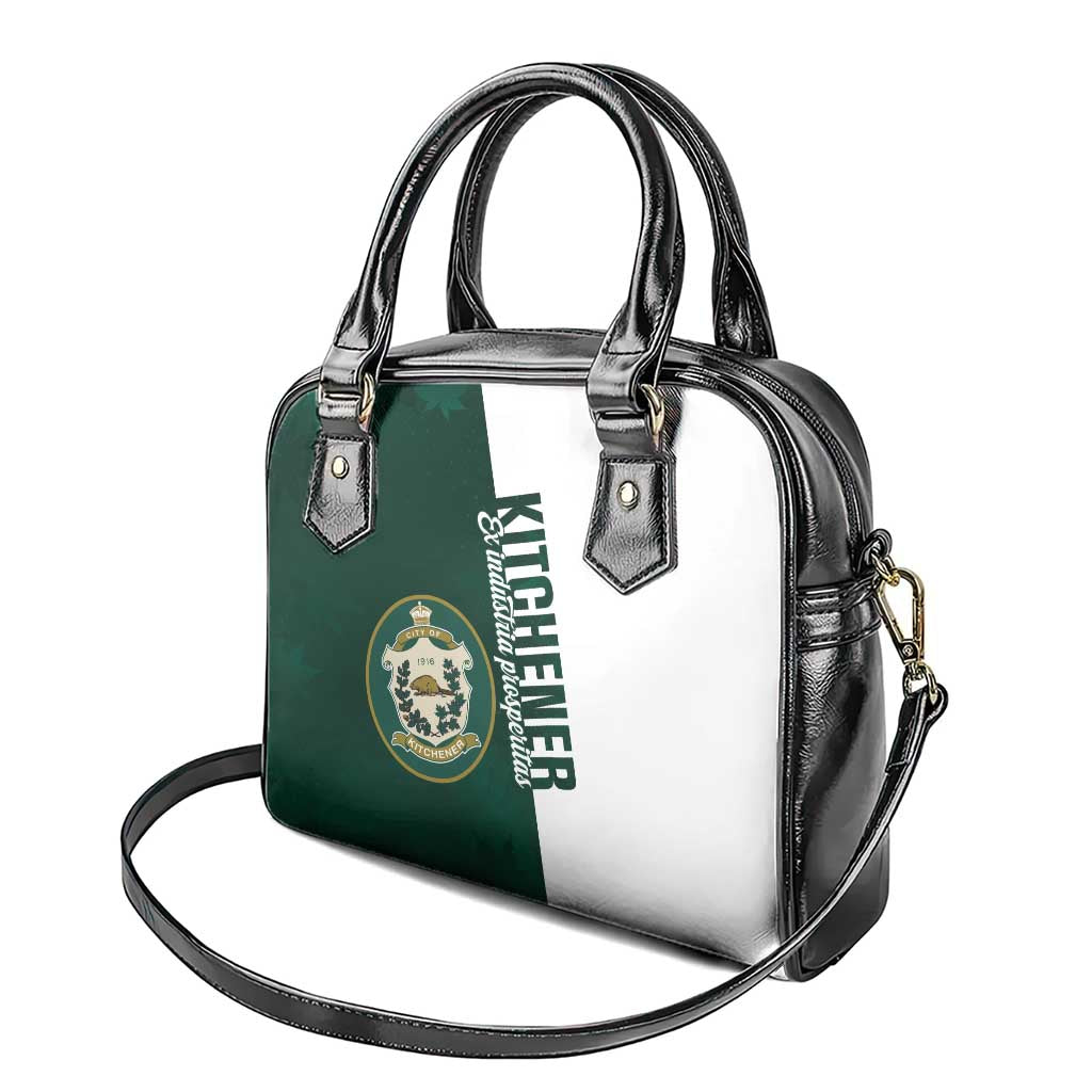 Personalised Canada Kitchener Shoulder Handbag Ex Industria Prosperitas LT01