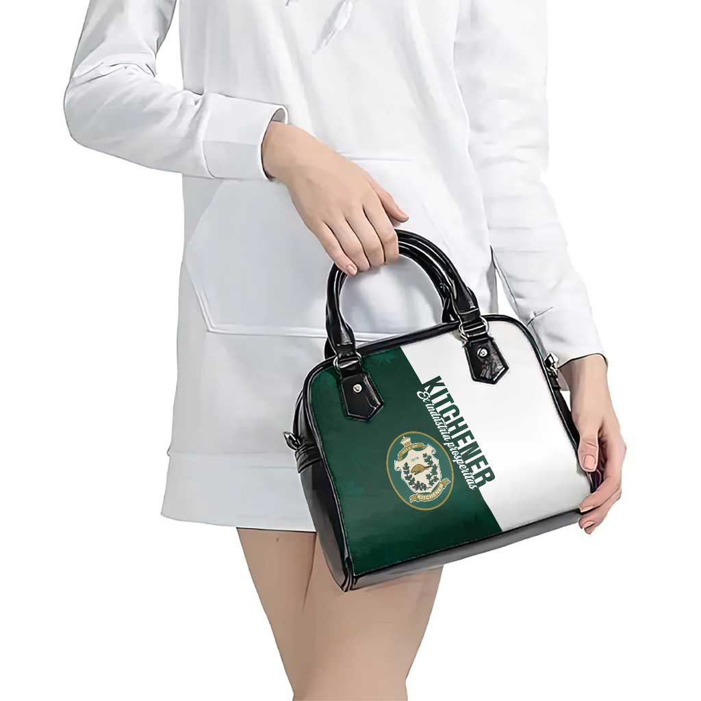 Personalised Canada Kitchener Shoulder Handbag Ex Industria Prosperitas LT01